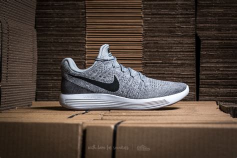 nike lunarepic low flyknit 2 herren grau